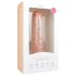 Easytoys - piesūcekņu ekstra liels dildo (28,5cm) - dabīgs