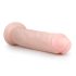 Easytoys - piesūcekņu ekstra liels dildo (28,5cm) - dabīgs