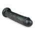Easytoys - piesūceknis extra liels dildo (28,5 cm) - melns