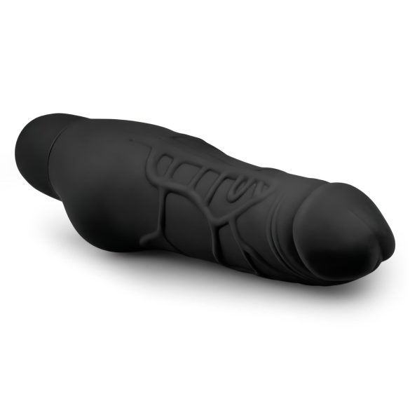 Easytoys Power Vibe - silikona vibrators vīriešiem normāls melns