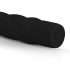Easytoys Power Vibe - vītņots silikona vibrators (melns)