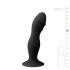 Easytoys - glāstītāja vibrators ar piesūcekni (melns)