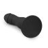 Easytoys - glāstītāja vibrators ar piesūcekni (melns)