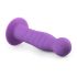 Easytoys - viļņains dildo ar piesūcekni violets