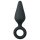 Easytoys Pointy Plug S - anālais spraudnis (melns) - mazs