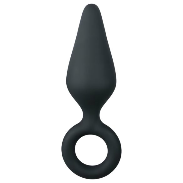 Easytoys Pointy Plug S - anālais spraudnis (melns) - mazs