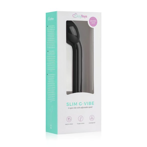 Easytoys G-punkta vibrators slaids melns