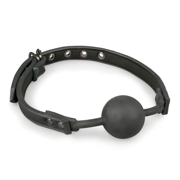 Easytoys - silikona mutes bumbiņa (melna)