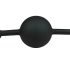 Easytoys - silikona mutes bumbiņa (melna)