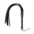 Easytoys Flogger - mīksts mākslīgās ādas pātadziņš (melns)