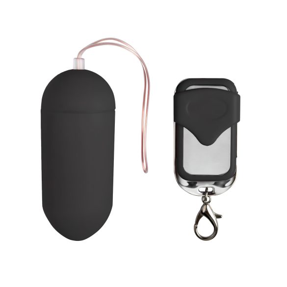 Easytoys - tālvadības vibrācijas ola (melna)