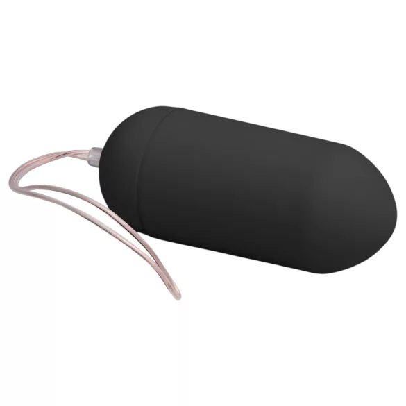 EasyToys - valkājama tālvadības vibrējošā ola (melnā krāsā)