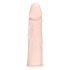 Flesh - dzimumlocekļa pagarinātājs (dabīgs) - 18cm