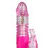 Easytoys Bunny - vibrators ar triecienu funkciju (rozā)