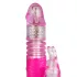 Easytoys Bunny - vibrators ar stumšanas funkciju rozā