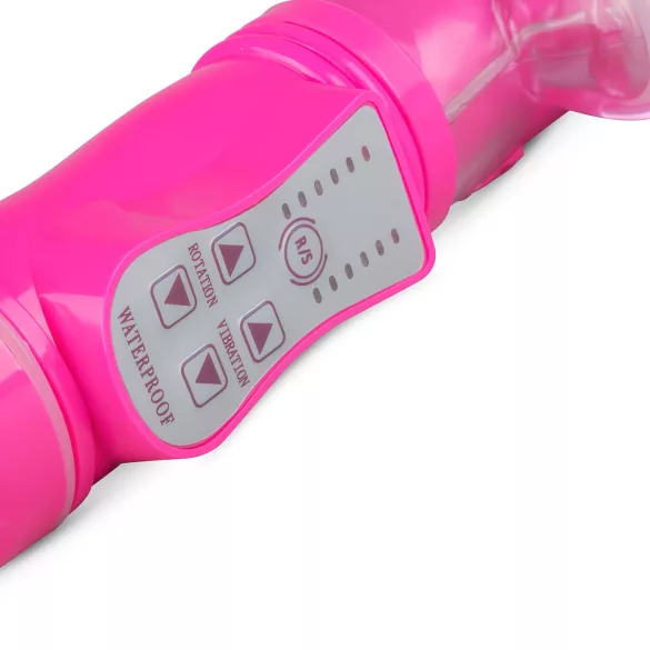 EasyToys Bunny - stūmošais vibrators (rozā)