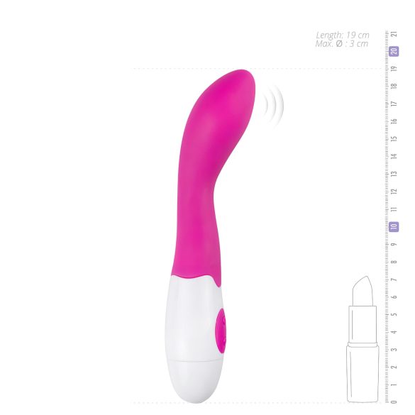 Easytoys Blossom vibe - silikona G-punkta vibrators rozā