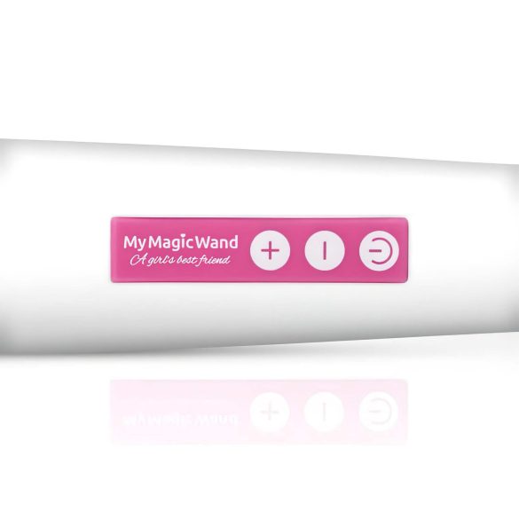MyMagicWand - masāžas vibrators jaudīgs balts/rozā