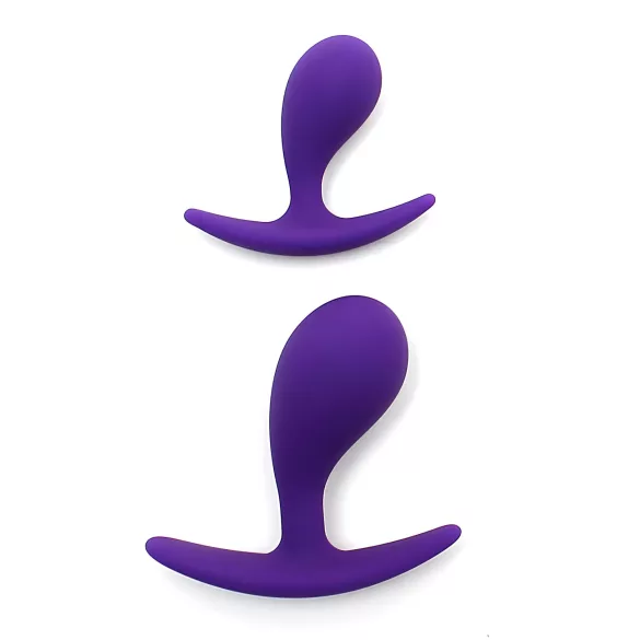 Rimba Copenhagen - anālo aizbāžņu komplekts (violets, 2 gab.)