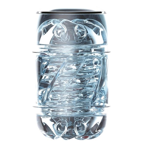 LETEN SM 500 - masturbators ar kustīgu funkciju un telefona turētāju melns