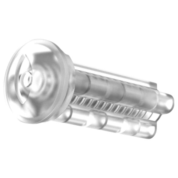 Kiiroo Titan Power - vīriešu masturbators uzgalis caurspīdīgs