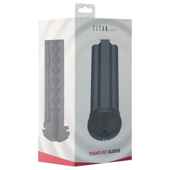 Kiiroo Titan Tight-Fit - masturbatora ieliktnis (melns)