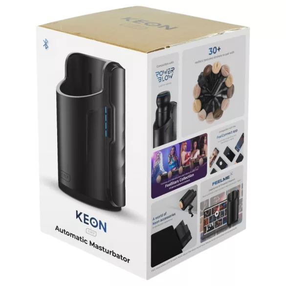 Kiiroo Keon Wifi automātisks masturbators piederums melns