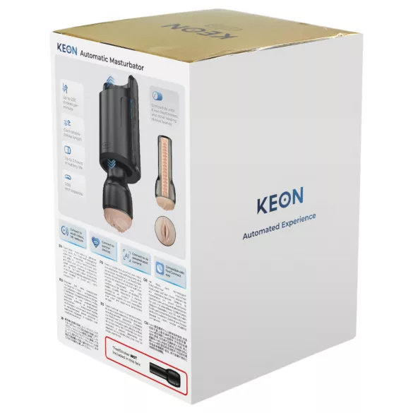 Kiiroo Keon Wifi automātisks masturbators piederums melns