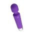 EasyToys mini wand masāžas vibrators uzlādējams violets