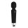 EasyToys Mini Wand - uzlādējams masāžas vibrators (melns)