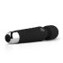EasyToys Mini Wand - uzlādējams masāžas vibrators (melns)