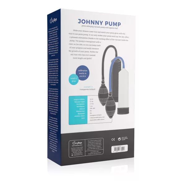 Easytoys - erekcijas pumpis melns