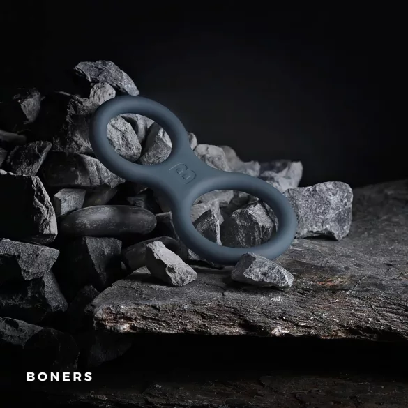 Boners dzimumlocekļa un sēklinieku gredzens pelēks