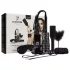 Secret Pleasure Chest - BDSM komplekts pieredzējušajiem - 14 daļas (melns)