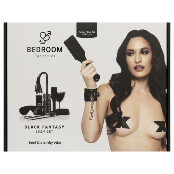 Secret Pleasure Chest - BDSM komplekts pieredzējušiem 14 daļas melns