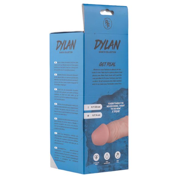 Real Fantasy Dylan - reālistisks dildo 23 cm naturāls