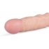 Real Fantasy Scott - reālistisks dildo - 25 cm (dabīgs)
