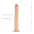 Real Fantasy Shawn - reālistisks liels dildo 35 cm naturāls