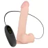 Real Fantasy Lewis - akumulatora vibrators reālistisks 22cm gaiša krāsa