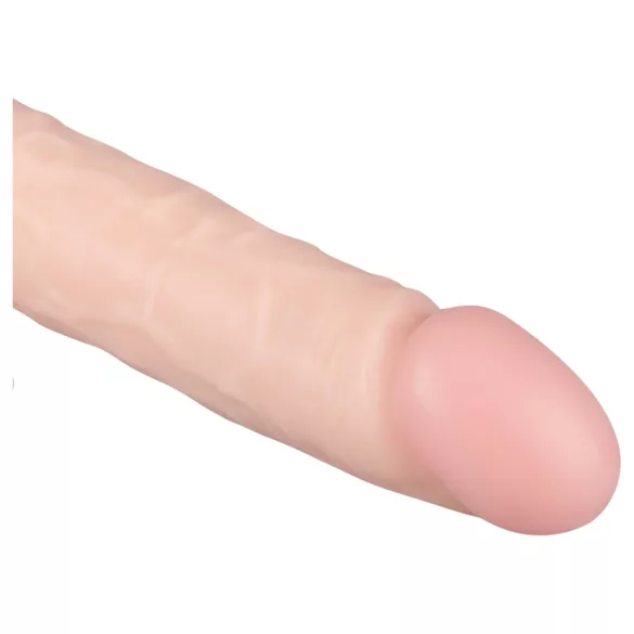 Real Fantasy Lewis - akumulatora vibrators reālistisks 22cm gaiša krāsa
