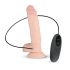 Real Fantasy Glynn - uzlādējams, reālistisks vibrators - 25cm (dabīgs)