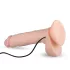 Real Fantasy Glynn - vibrators ar akumulatoru, reālistisks, 25 cm, bēšs