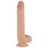 Real Fantasy Elvin - akumulatora realistiska vibrators - 28 cm (dabīgs)