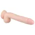 Real Fantasy Elvin - akumulators dzimumloceklis vibrators 28cm naturāls