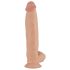 Real Fantasy Dwane - akumulators, dabīgs vibrators - 31 cm (dabīgs)