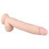 Real Fantasy Dwane - akumulators, dabīgs vibrators - 31 cm (dabīgs)