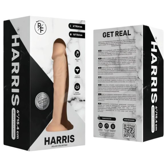 Real Fantasy Harris - reālistisks dildo 15cm naturāls
