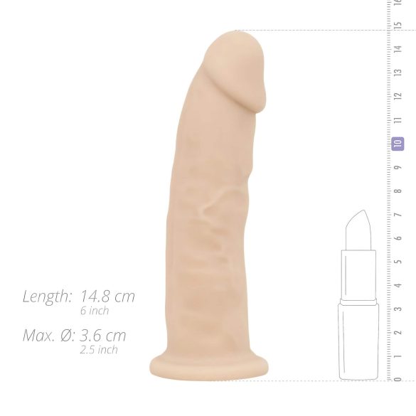 Real Fantasy Harris - reālistisks dildo 15cm naturāls