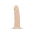 Real Fantasy Winston - piesūcekņa vibrators - 19 cm (dabisks)
