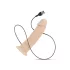 Real Fantasy Winston - vibrators ar piesūcekni 19 cm miesas krāsā